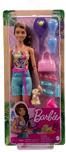 Játékbaba Barbie Wellness Baba - Sportnap ...