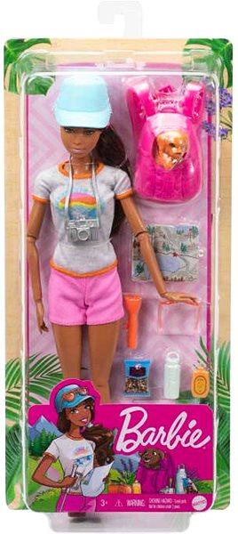Játékbaba Barbie Wellness Baba - Kiránduláson ...