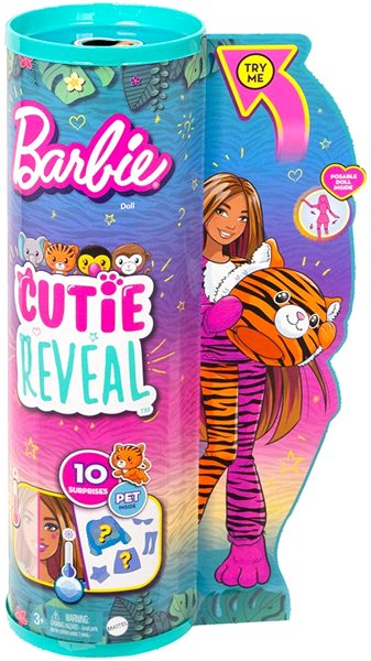 Bábika Barbie Cutie Reveal Barbie Džungľa ...
