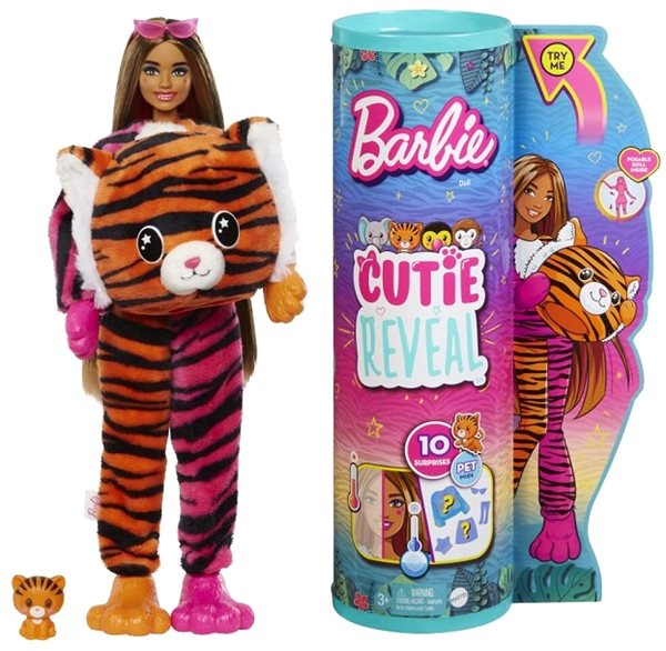 Puppe Barbie Cutie Reveal Barbie Dschungel ...