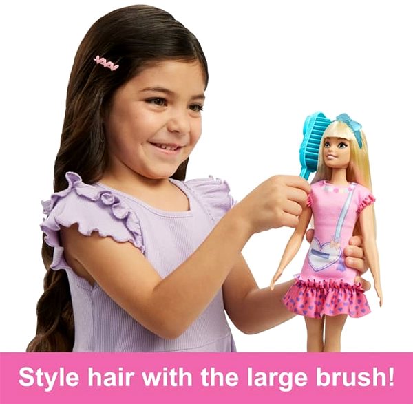 Játékbaba Barbie Az első Barbie babám - Szőke hajú baba cicával ...