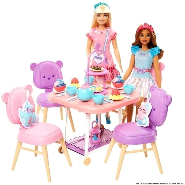Bábika Barbie Moja Prvá Barbie Čajová Party Herný Set ...