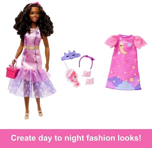 Játékbaba Barbie Az első Barbie babám Nappal és éjszaka - Rózsaszín ...