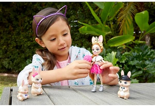 Puppe Royal Enchantimals Brystal Bunny Family ...
