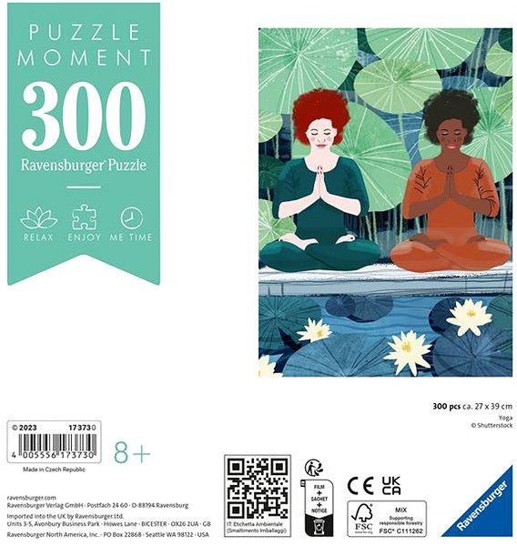 Puzzle Ravensburger Puzzle 173730 Jóga 300 darab ...
