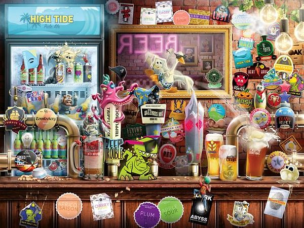 Puzzle Ravensburger Puzzle 175109 Craft Beer - 1500 Teile ...
