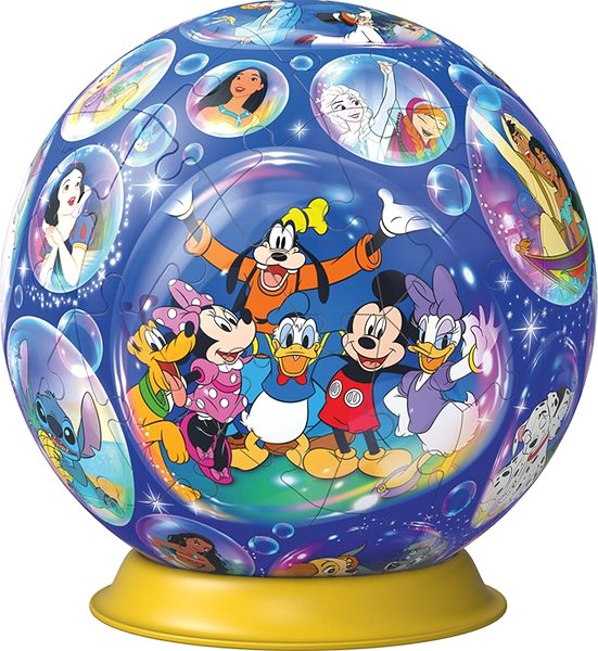3D puzzle Ravensburger Puzzle 115617 Puzzle-Ball Disney 72 Dielikov ...