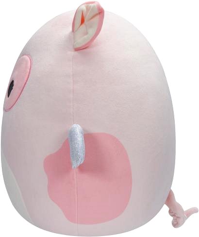 Plyšová hračka Squishmallows Ružové strakaté prasiatko s krídlami – Peety, 30 cm ...