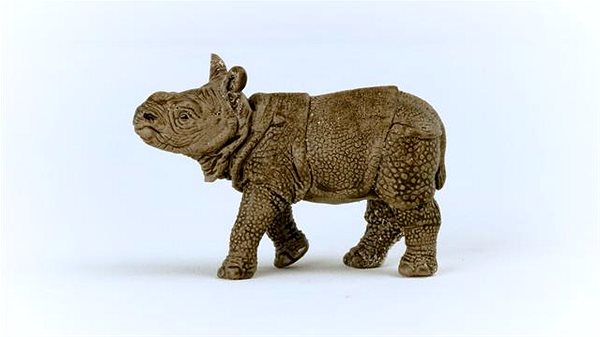 Figur Schleich Indisches Rhinozeros Kalb ...