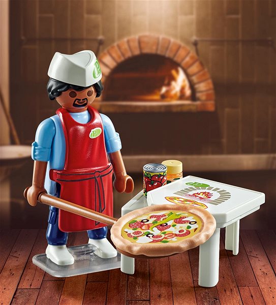 Figura Playmobil 71161 Pizzaszakács ...