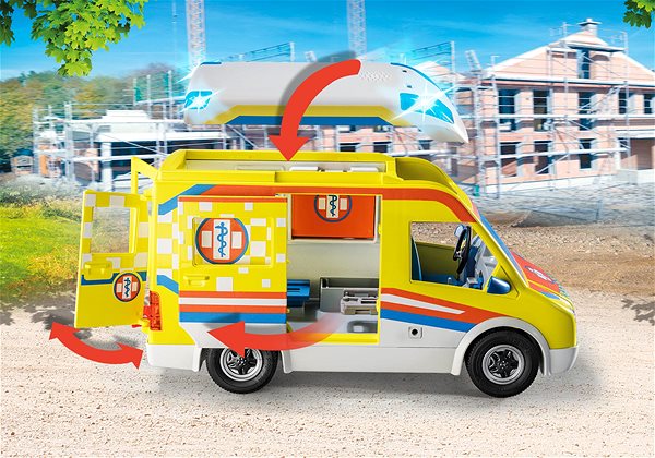 Bausatz Playmobil 71202 Krankenwagen mit Sound und Licht ...