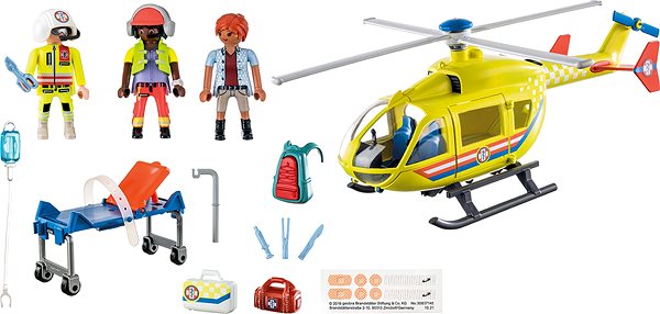 Stavebnica Playmobil 71203 Záchranný vrtuľník ...
