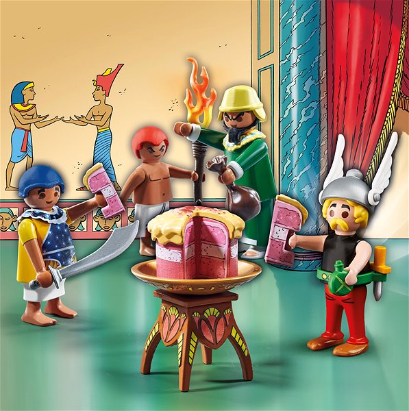 Építőjáték Playmobil 71269 Asterix: Artifis mérgezett tortája ...