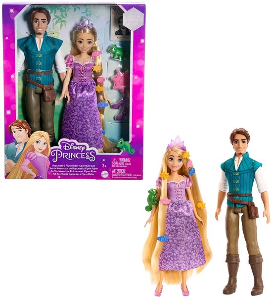 Puppe Disney Princess Puppen Locika und Flynn Hlw39 ...