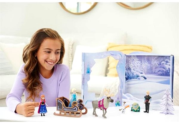 Puppe Frozen Fairy Tale Story Kleine Puppen Anna und Elsa mit Freunden Hlx04 ...