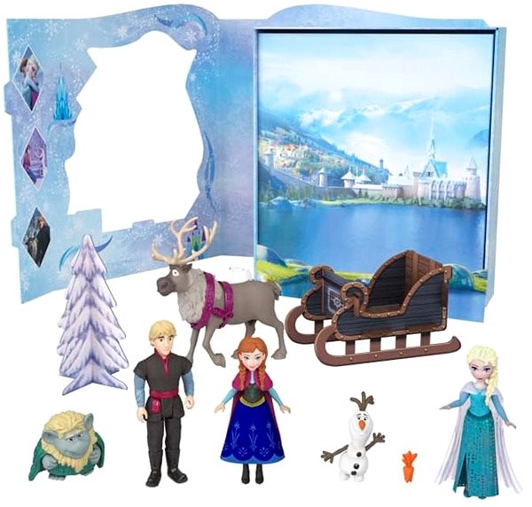 Bábika Frozen Rozprávkový Príbeh Malé Bábiky Anna A Elsa S Kamarátmi ...