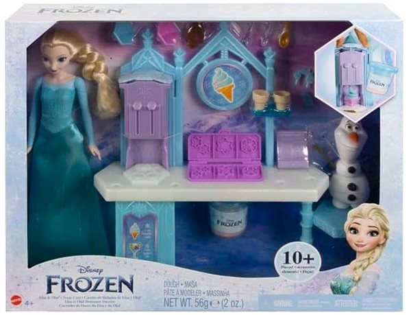 Puppe Frozen Eiscreme-Stand mit Elsa und Olaf Spiel-Set Hmj48 ...