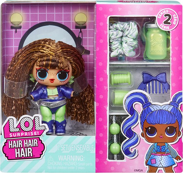 Játékbaba L.O.L. Surprise! Hair Hair Hair Haj, 2. sorozat ...