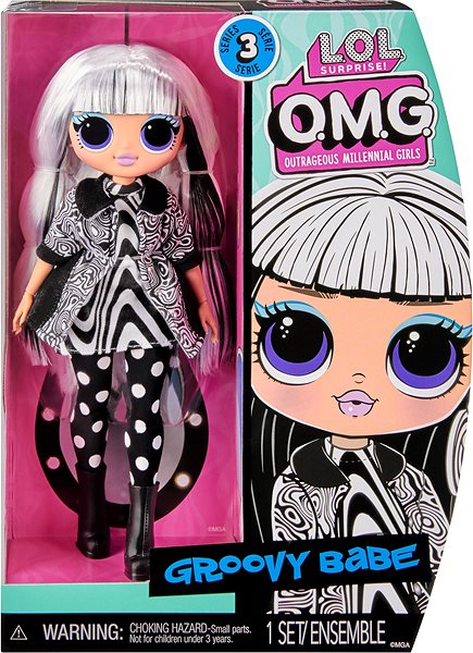 Puppe L.O.L. Surprise! OMG Big Sis, RE-series 3 - Groovy Babe ...