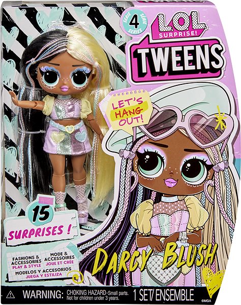 Puppe L.O.L. Surprise! Tweens-Puppe, Serie 4 - Darcy Blush ...