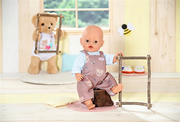 Puppenkleidung BABY born Teddybär - Denim Kleidung ...