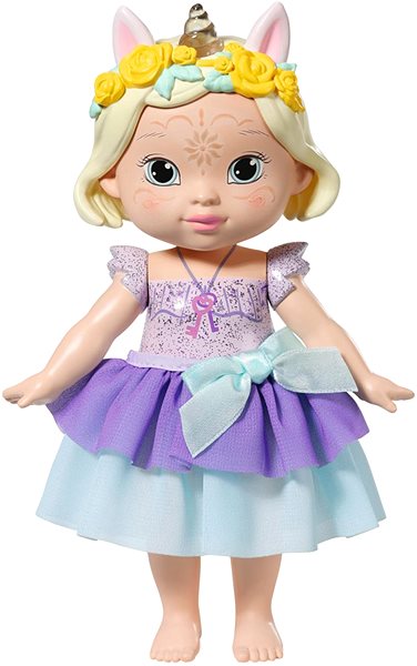 Puppe BABY born Storybook Prinzessin Bella mit Einhorn, 18 cm ...