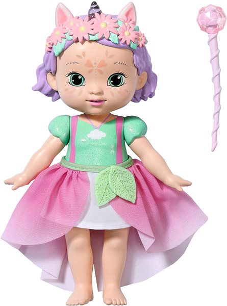 Játékbaba BABY Born Storybook Ivy hercegnő és egyszarvú, 18 cm ...