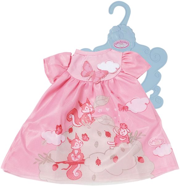 Játékbaba ruha Baby Annabell Rózsaszín ruha, 43 cm ...