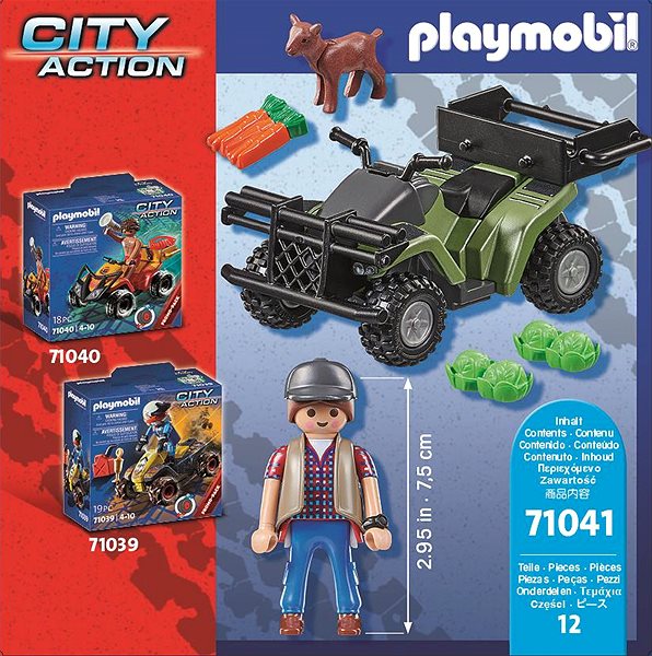 Bausatz Playmobil 71041 Bauernhof-Quad ...