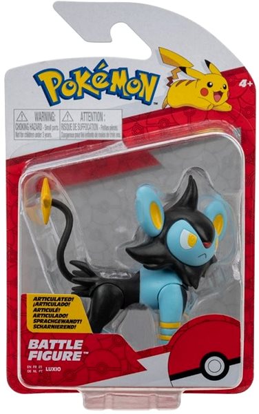Figura Pokémon - Battle Figure Pack - Luxio ...