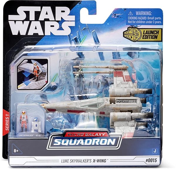 Figúrky Star Wars – Medium Vehicle – X-Wing – Luke Skywalker Red 5 ...