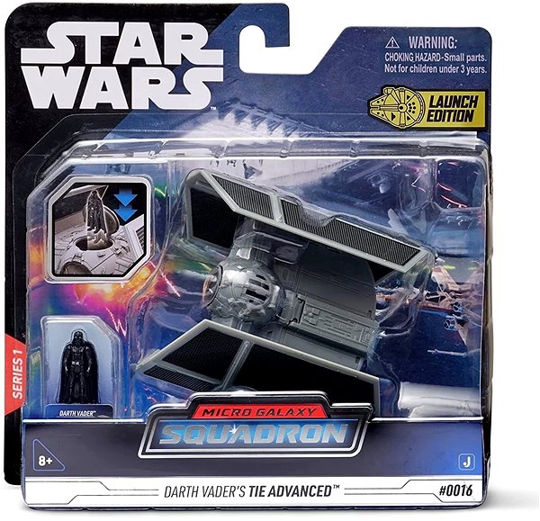 Figura Star Wars - Medium Vehicle - TIE Advanced - Darth Vader ...