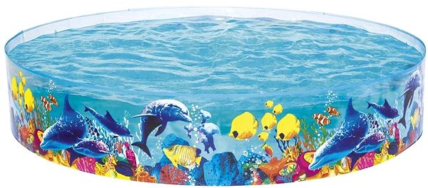 Gyerekmedence Bestway Öntartó medence Óceán 244×46 cm ...