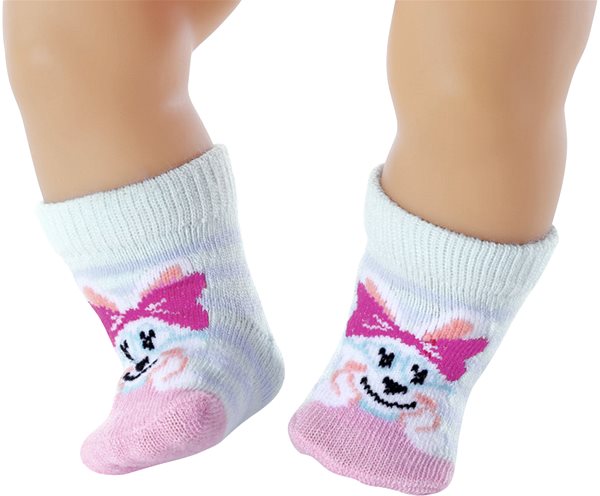 Puppenkleidung BABY born Socken (2 Paar) - rosa-grün - 43 cm ...