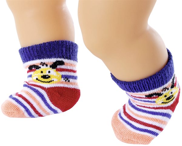 Puppenkleidung BABY born Socken (2 Paar) - gelb und blau - 43 cm ...