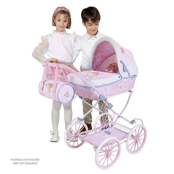 Kočík pre bábiky DeCuevas 80051 Skladací kočík pre bábiky s taškou GALA 2023 – 81 cm ...