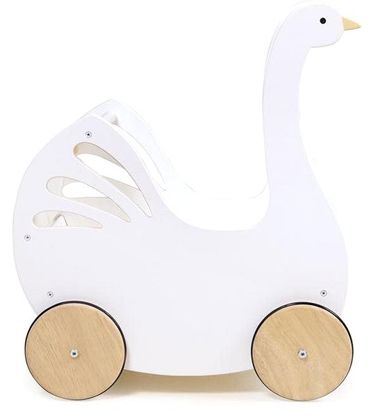 Kočík pre bábiky Tender Leaf Sweet Dreams Pram Bočný pohľad