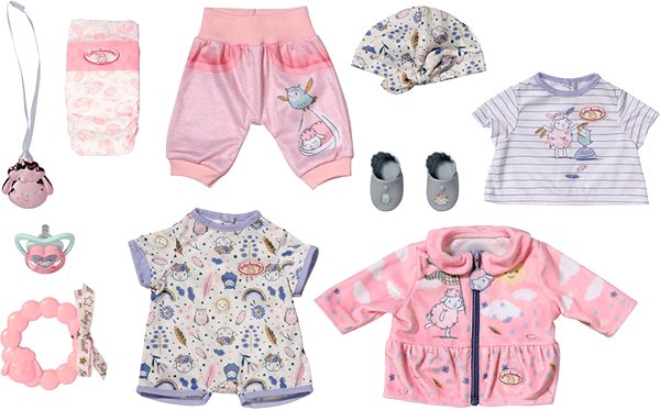 Oblečenie pre bábiky Baby Annabell Výbavička pre bábätko ...