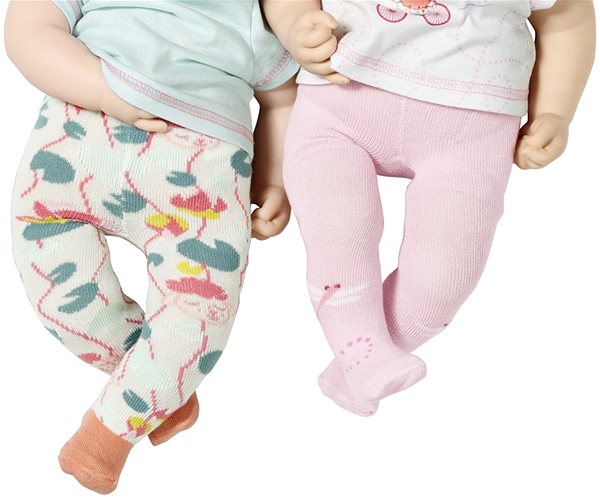 Játékbaba ruha Baby Annabell Harisnyanadrág, rózsaszín, 43 cm ...