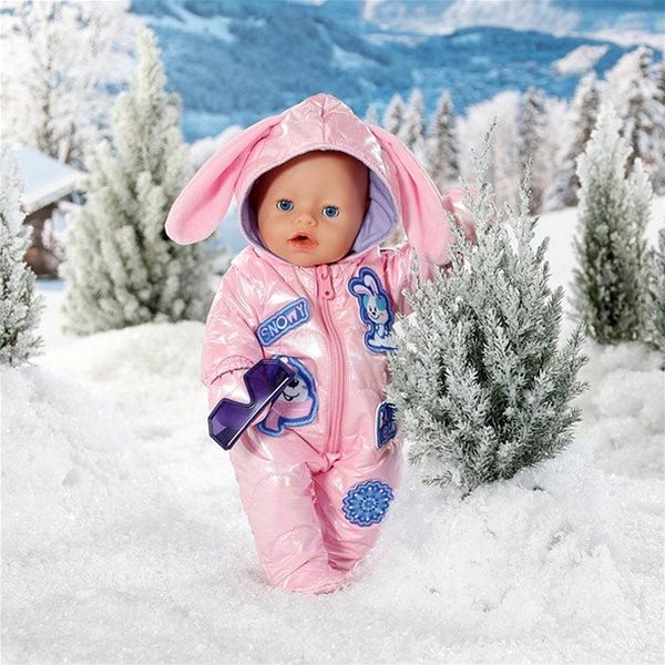 Puppenkleidung BABY born Deluxe-Winter-Overall, 43 cm ...