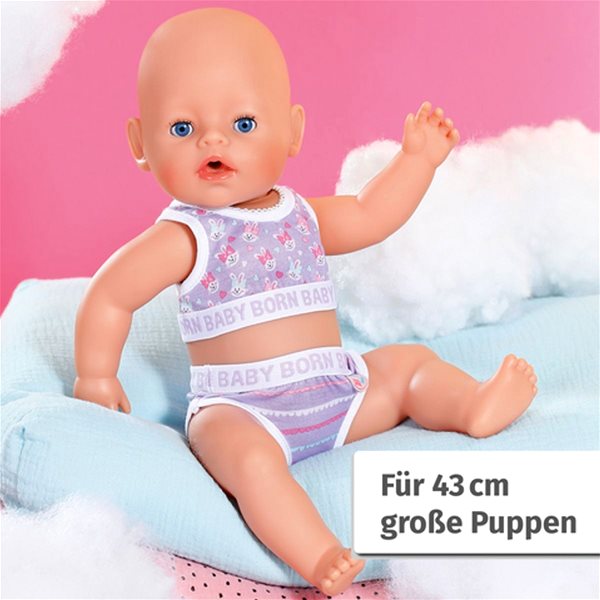 Oblečenie pre bábiky BABY born Spodná bielizeň , 43 cm ...