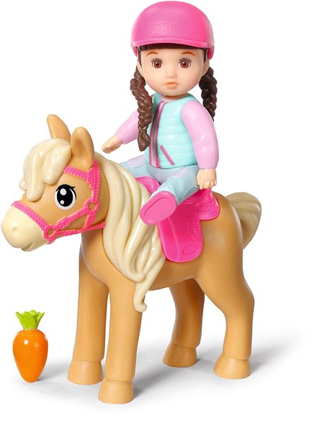 Bábika BABY born Minis Súprava s koníkom a bábikou ...