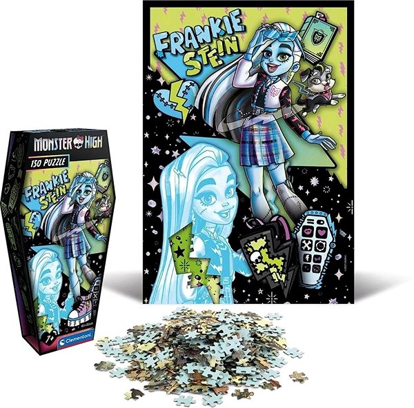 Puzzle Monster High Puzzle - Frankie Stein, 150 darabos ...