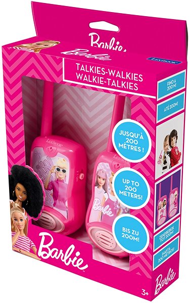 Walkie talkie gyerekeknek Lexibook Barbie walkie-talkie - hatótávolság 100 m ...