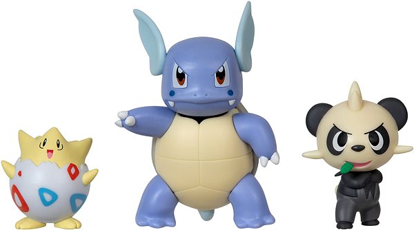 Figuren Pokémon 3St - Togepi, Pancham, Wartortle ...