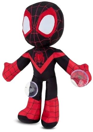 Plyšová hračka Spidey Miles Morales Spiderman plyšiak s prísavkou 23 cm ...