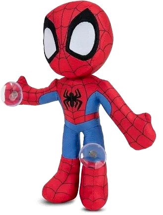 Kuscheltier Spidey Spiderman Stofftier mit Saugnapf 23 cm ...