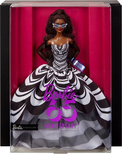 Játékbaba Barbie baba 65th Anniversary barna ...