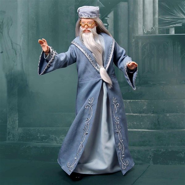 Panenka Harry Potter Designová kolekce, sběratelská panenka Albus Brumbál s doplňky ...