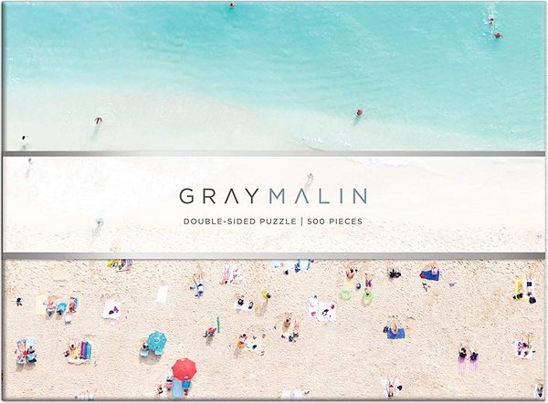 Puzzle GALISON Obojstranné puzzle Gray Malin: Pláž na Havaji 500 dielikov ...